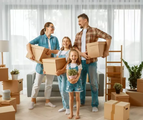 déménagement famille Tunisie